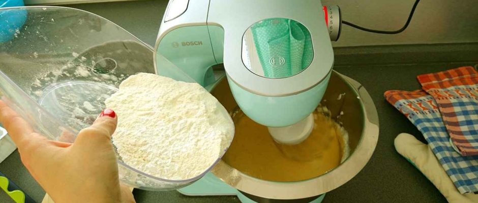 Tvarohová bábovka postup