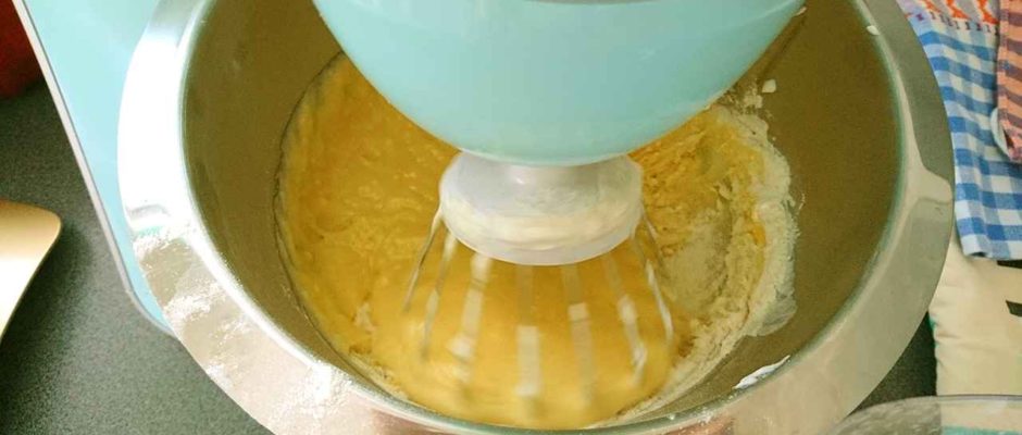 Tvarohová bábovka postup