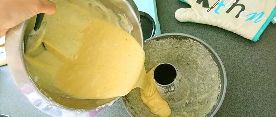 Tvarohová bábovka recept