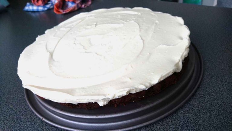 Čokoládová torta - korpus