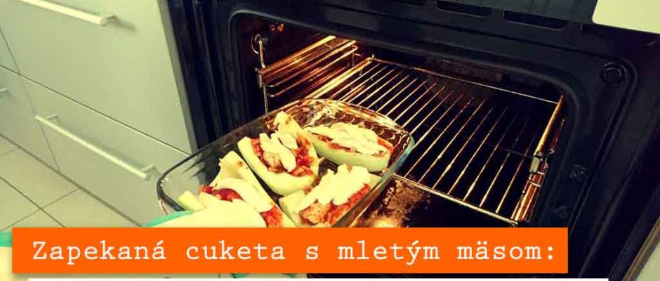 Plnená cuketa s mletým mäsom