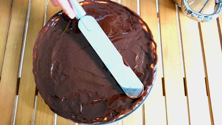 Tvarohový cheesecake s čokoládou