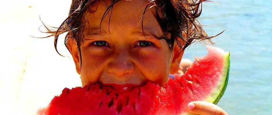 Dieťa je melón