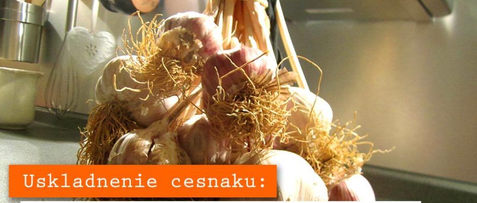 ako skladovať cesnak