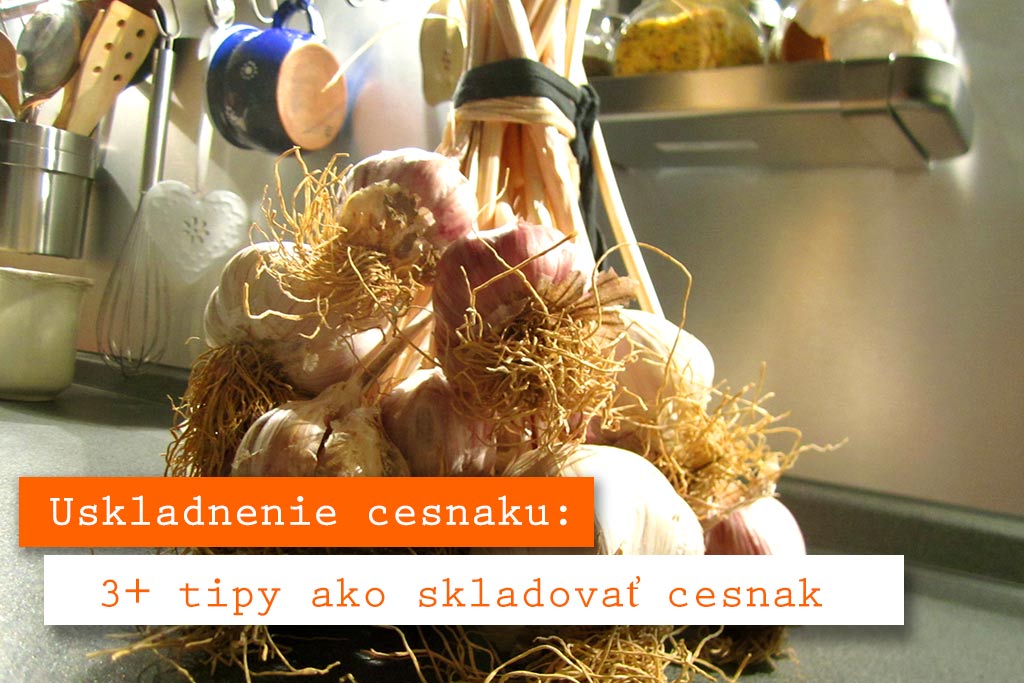 ako skladovať cesnak