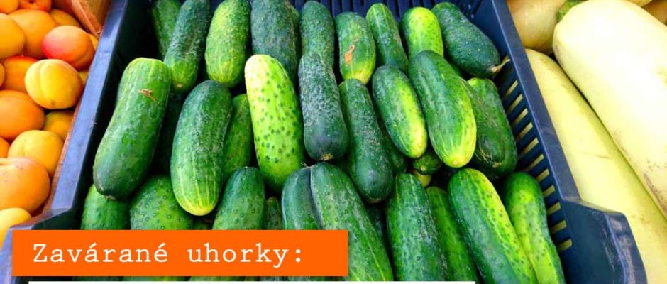 Zavárané uhorky