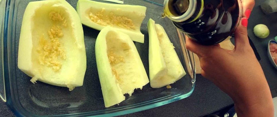 Zapekaná cuketa s mozzarellou