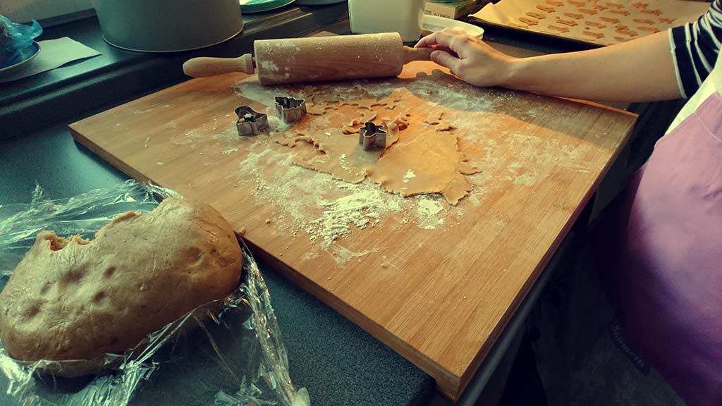 Vykrajovanie medovníkov