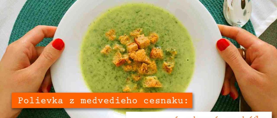Polievka z medvedieho cesnaku