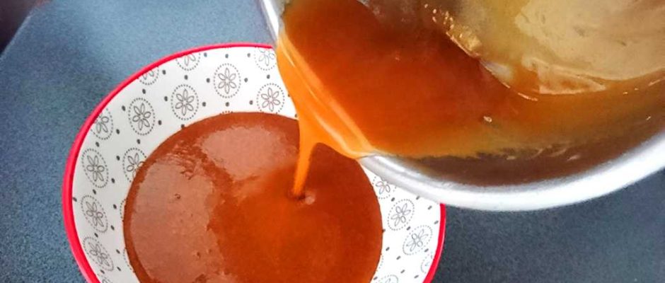 Slaný karamel na karamelovy cheesecake