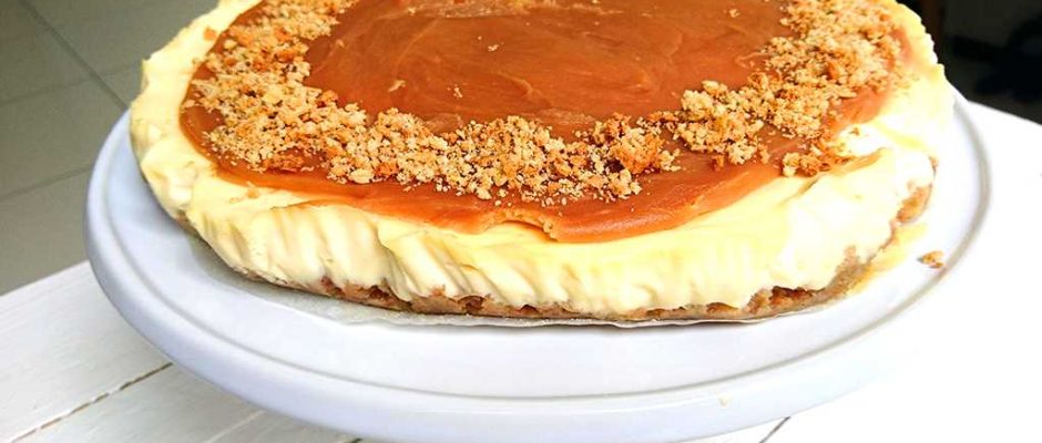 Karamelový cheesecake