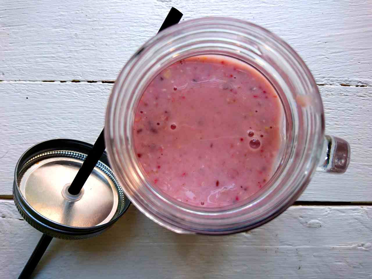 Jahodové smoothie