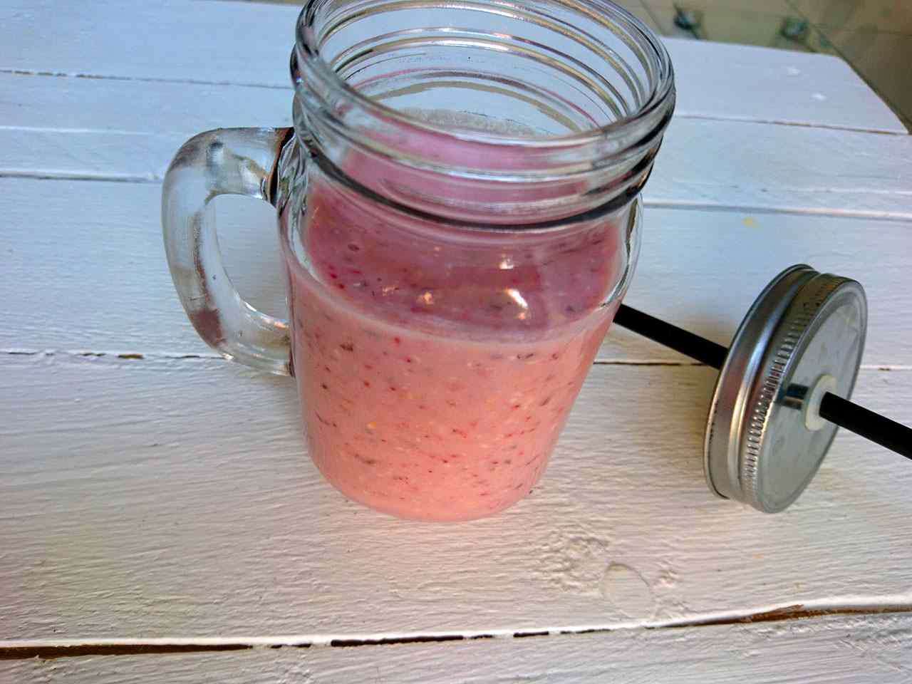 Jahodové smoothie