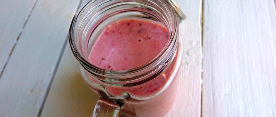 Jahodové smoothie