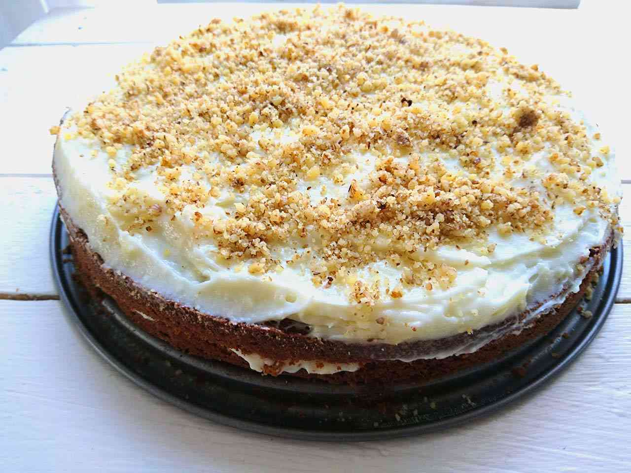 Mrkvová torta koláč