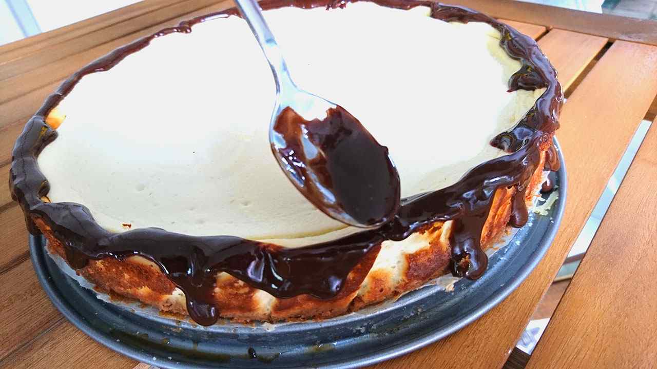 Tvarohový cheesecake bez mascarpone