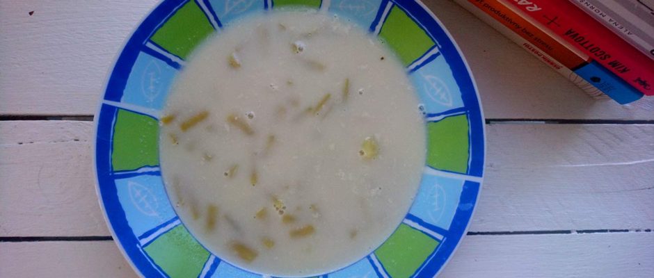 Polievka zo zelenej fazuľky