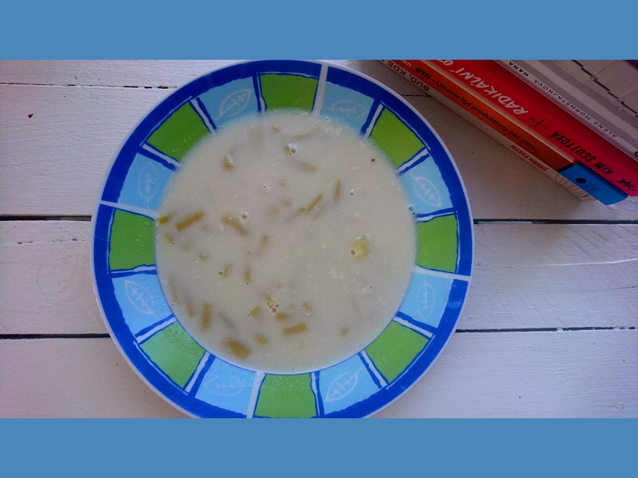 Polievka zo zelenej fazuľky