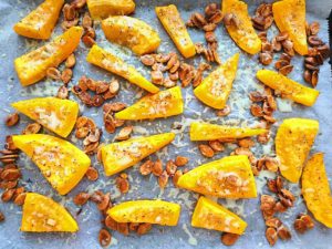 pečené tekvicové jadierka