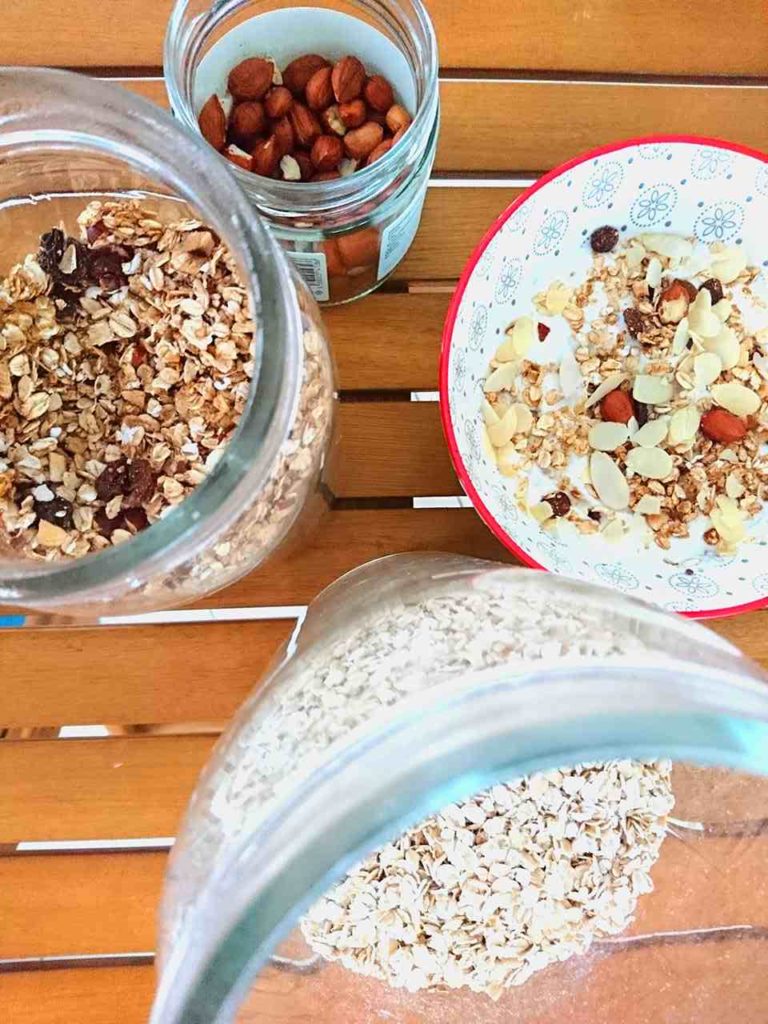 Domáce müsli príprava