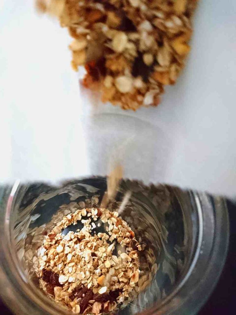 Domáce müsli skladovanie