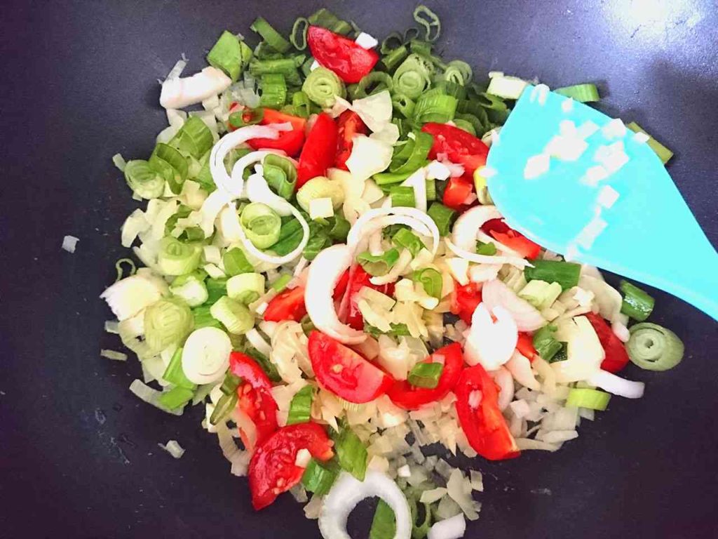 Cestoviny s lososom a cuketou