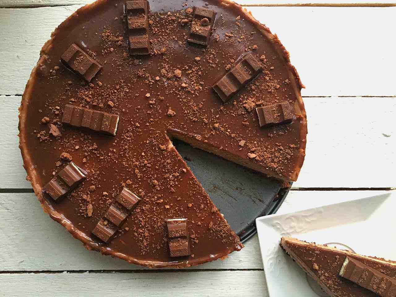 Čokoládový cheesecake