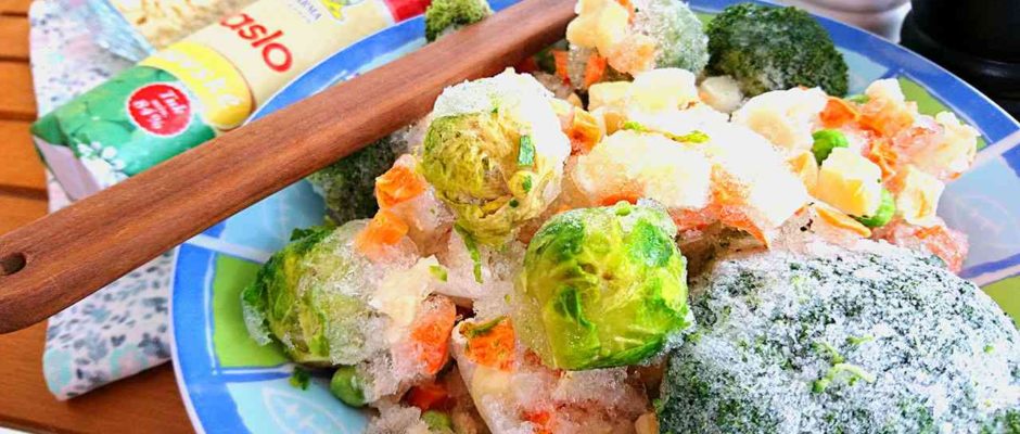 Recept na polievku z mrazenej zeleniny