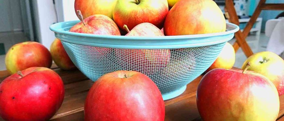 domáce jablká