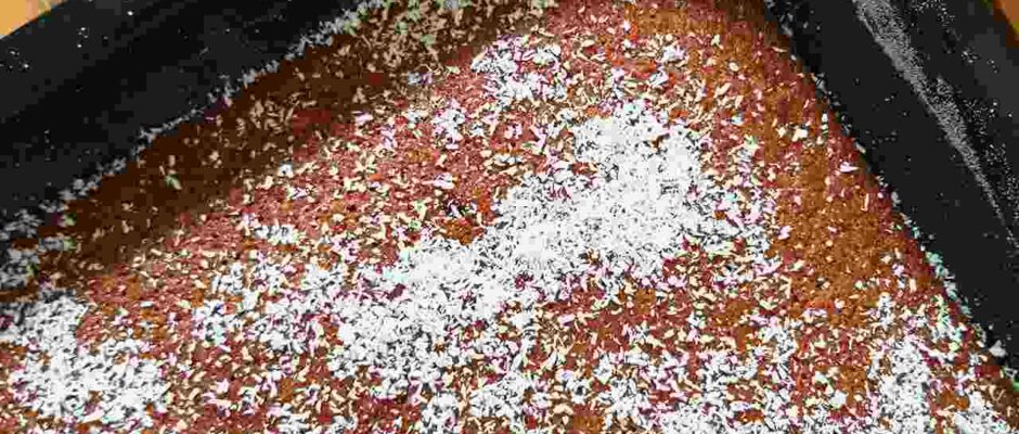 Cuketový koláč s kokosom