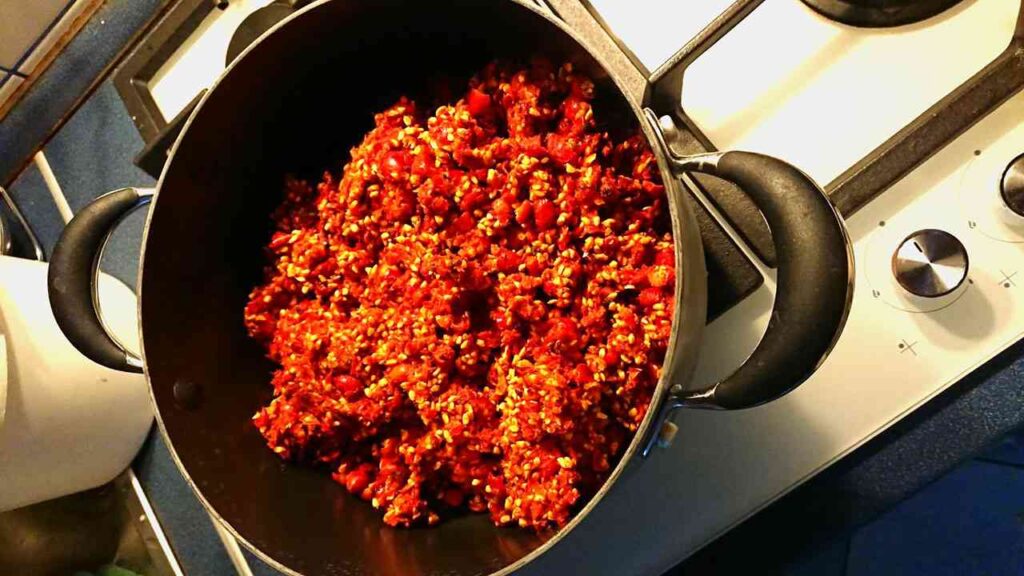 Šípkový sirup - odpad