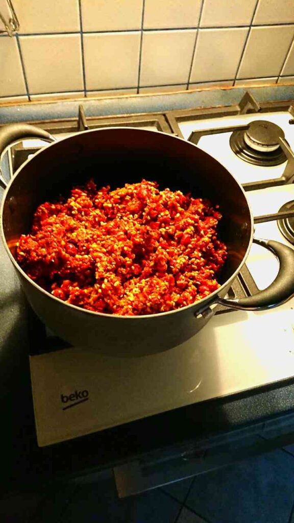 Šípkový sirup - odpad