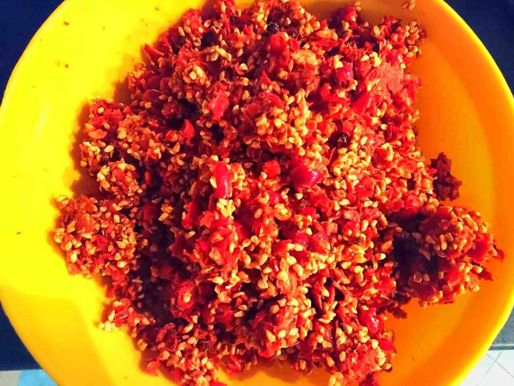 Šípkový sirup - odpad