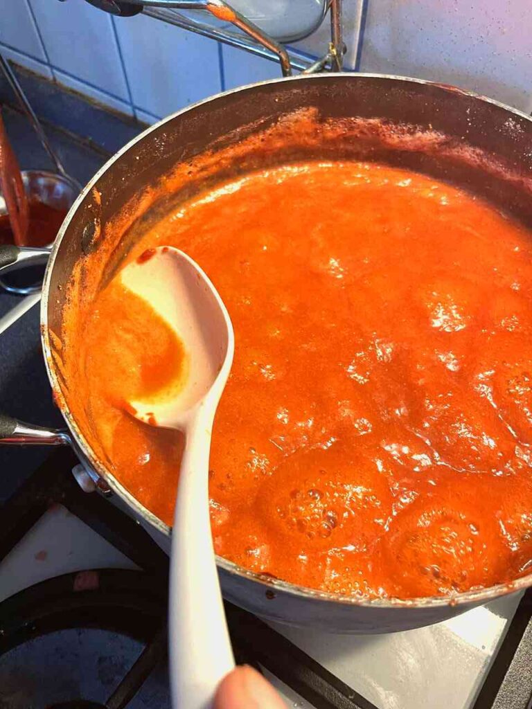 Šípkový sirup - varenie