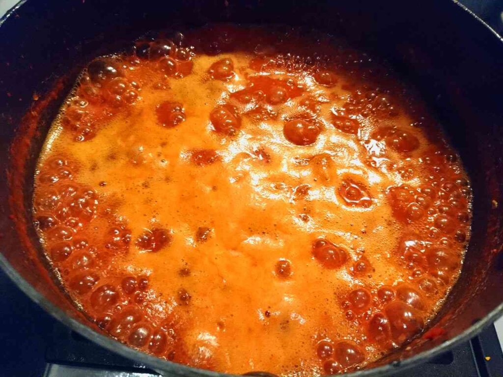 Šípkový sirup - varenie