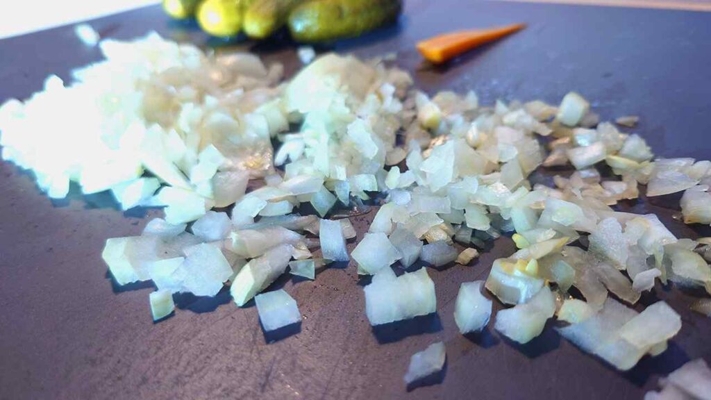 suroviny na zemiakový šalát