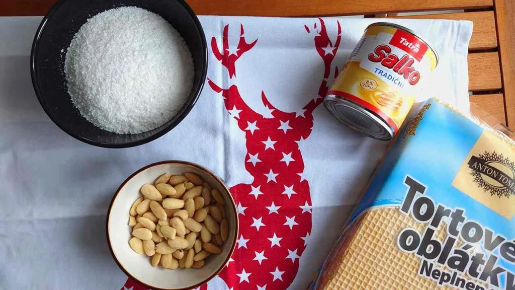 Originál Rafaelo guľky - suroviny