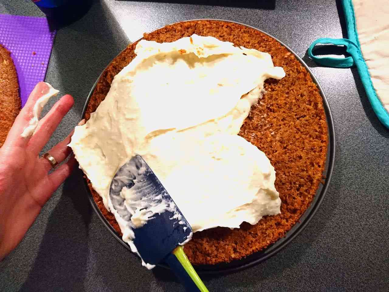 Mrkvová torta - príprava